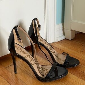 Sam Edelman Glossy Black Heels